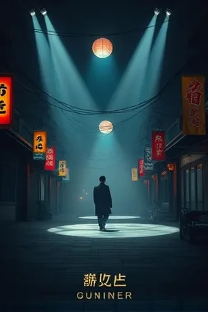 逆流十二小时剧集封面：倒走的时钟与空旷街道