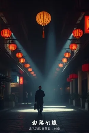 暗巷面包房剧集封面：深夜亮着灯的巷口面包柜台