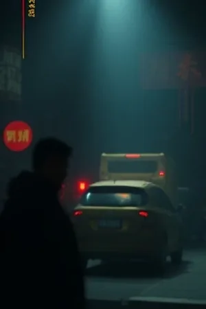 三月的慢车剧集封面：绿皮火车车窗与窗外田野